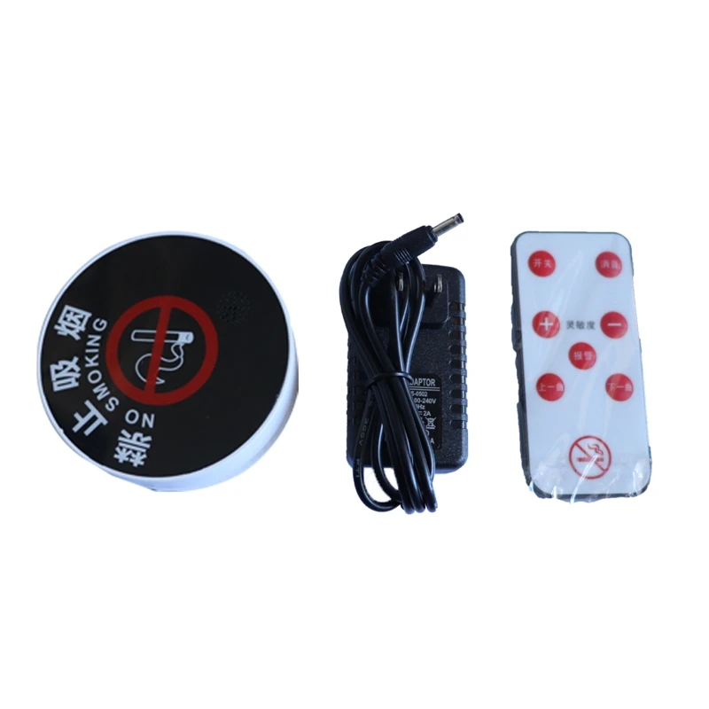 

Portable Smoke- Detector w/ Adjustable 10 Grades 360° Detection Wireless Simple