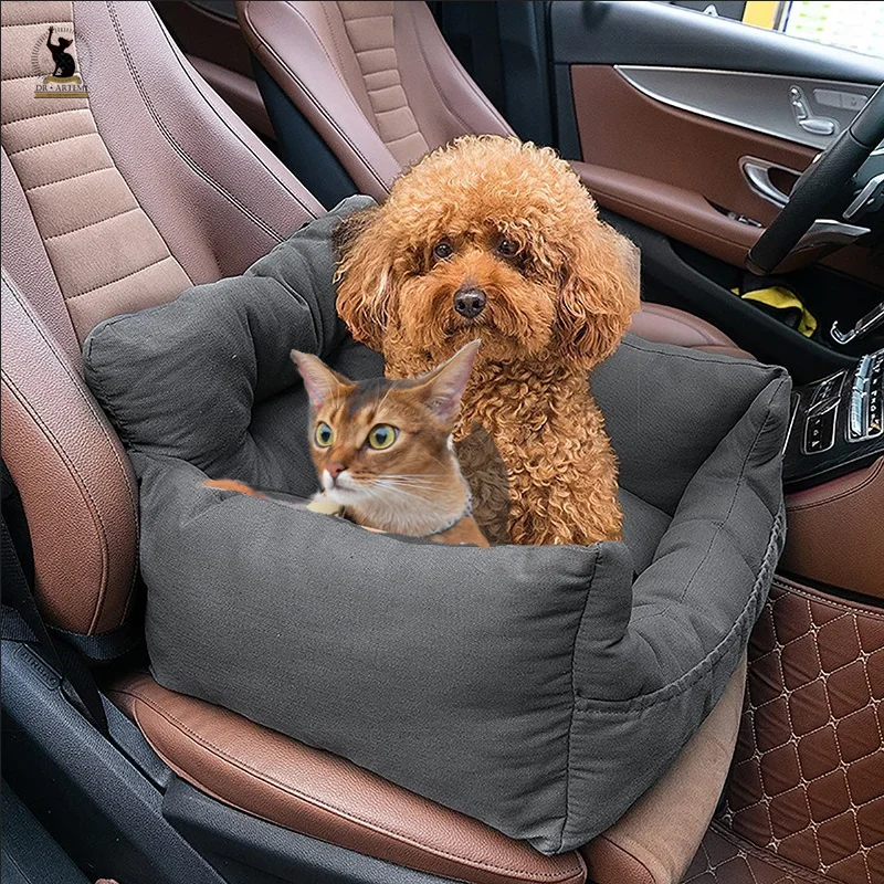 

Car Pet Bed Pad Dual-purpose Kennel Warm Medium and Small Dog Cat Car Bed Carrier Bags