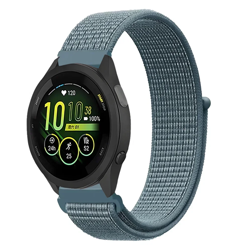 Nylon Sport Strap Bracelet - 20/22mm Adjustable Wristband