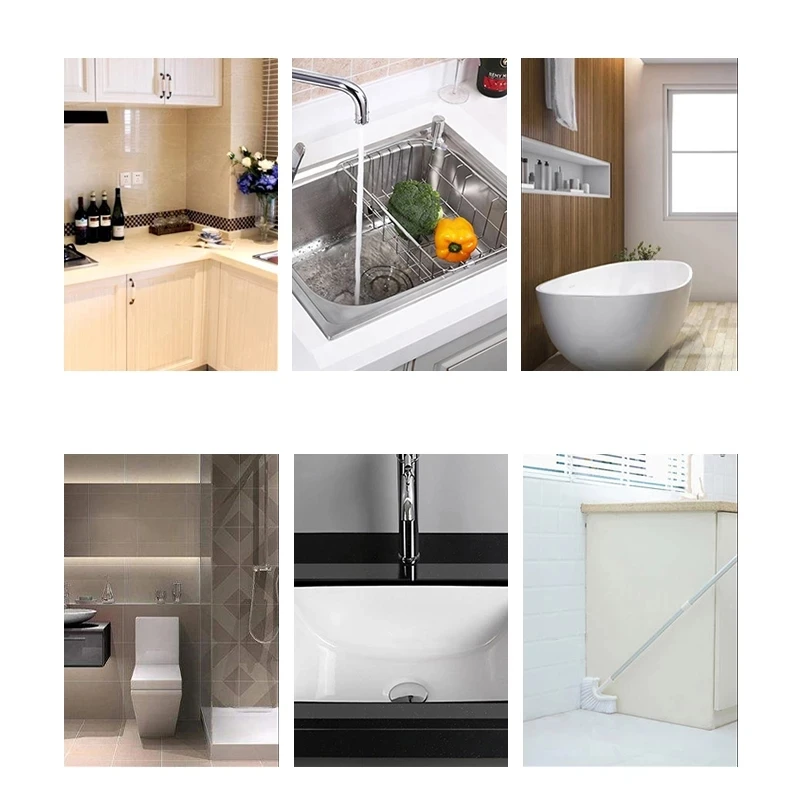 주방 싱크 방수 곰팡이 나노 테이프 투명 테이프 욕실 화장실 틈새 스트립 자체 접착 풀 워터 씰