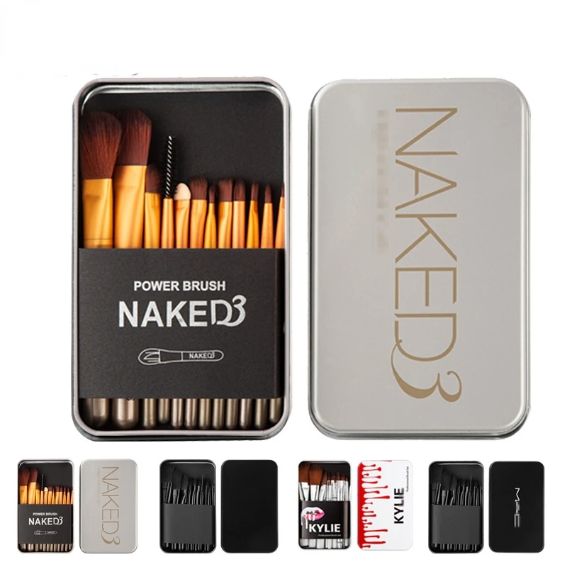 

12 шт., набор кистей для макияжа