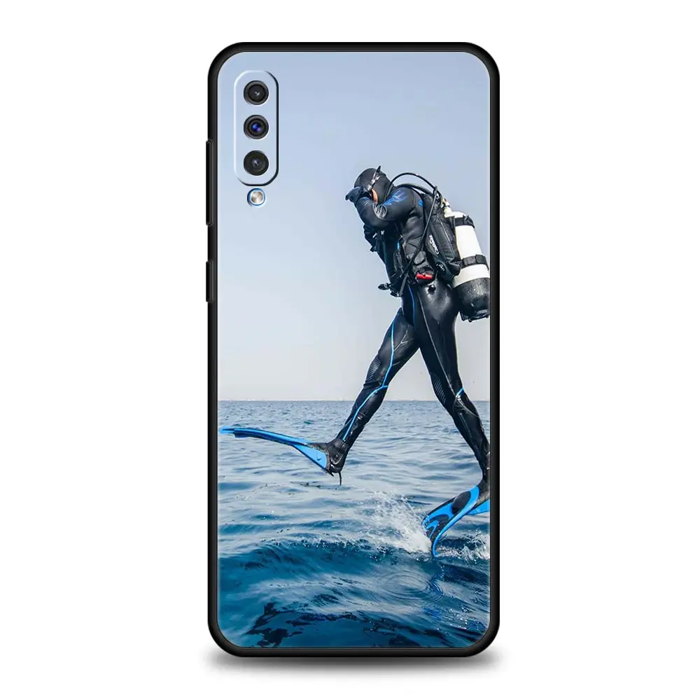Diver-Themed Protective Phone Case