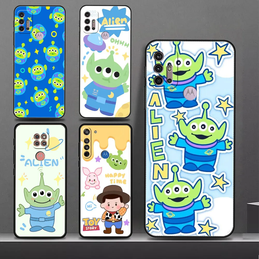Custodia Per Motorola G60 G30 G52 G22 G51 G71 5G One Fusion G60S G31 Edge 20 Cover Per Telefono Cute Disney Toy Story Buzz Lightyear Alien