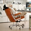 Solid Durable Office Chair Cute Lazy Designer Comfortable Office Chair Executive Cheap Study Ergonomic Metal Muebles Furniture 4