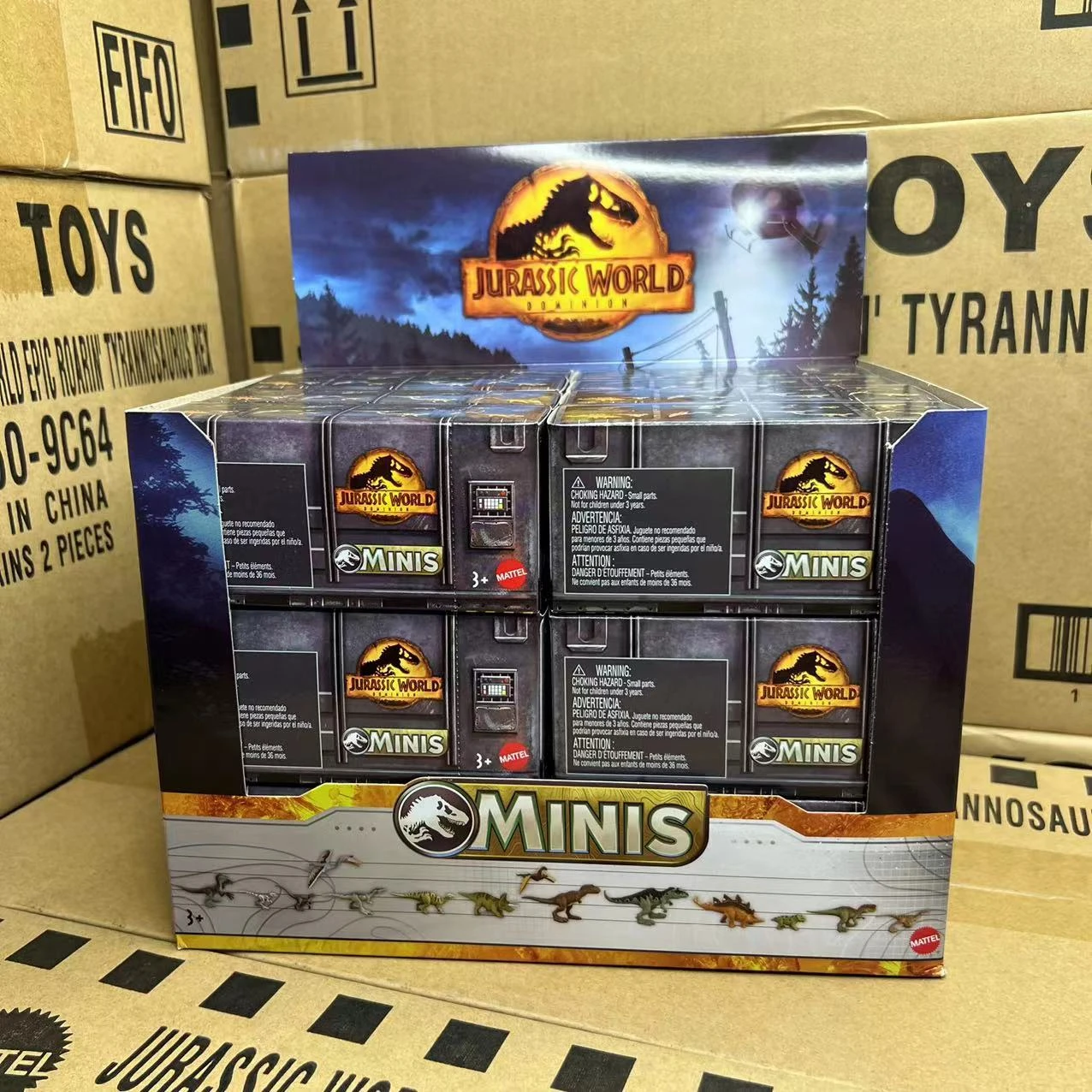 Jurassic World Dominion MINIS Mystery Pack [1 RANDOM Large Figure OR