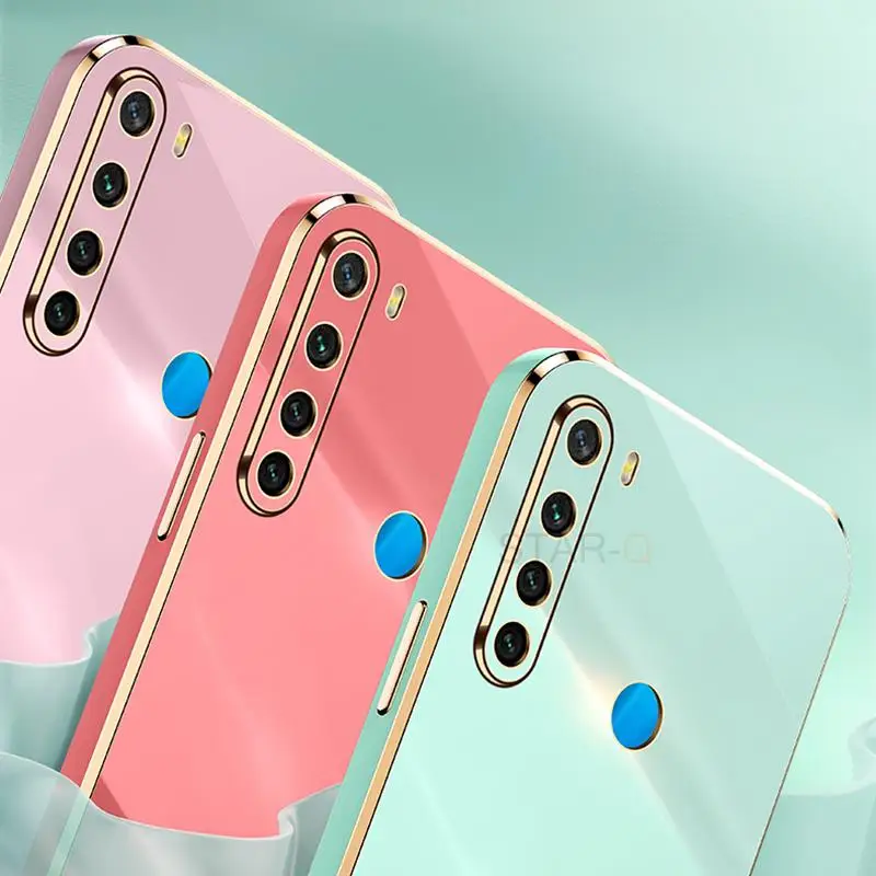 Luxury Soft Silicone Phone Case with Plating Finger Ring Holder and Stand