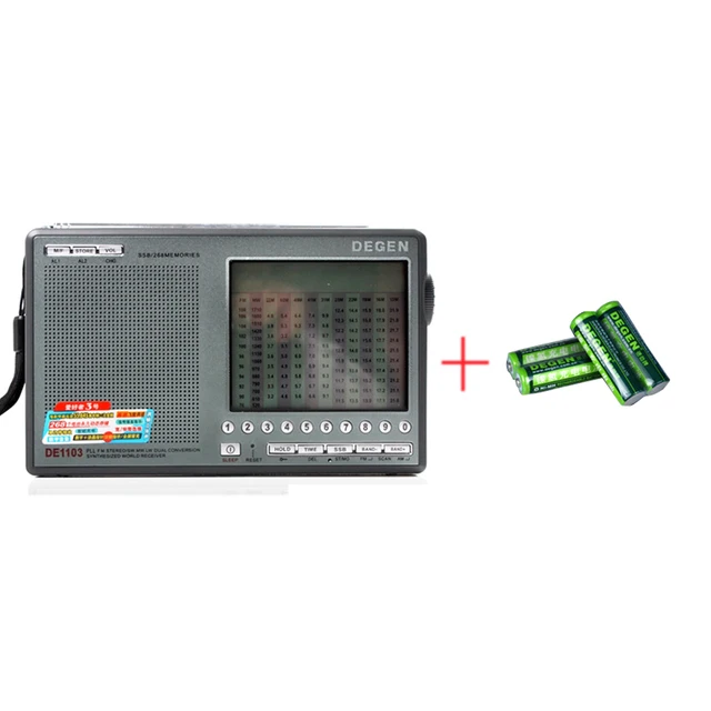 New Degen DE1103 Radio FM SW MW LW SSB Digital World