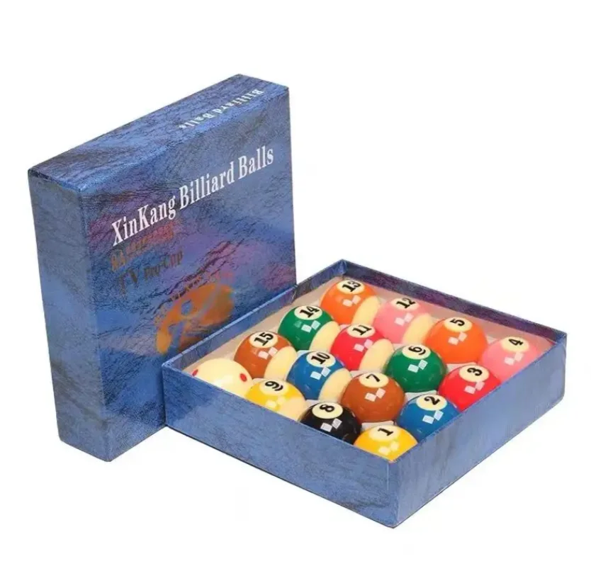 High Quality 8A grade 57.2mm 2-1/4'' billiard game pool ball 16pcs/box