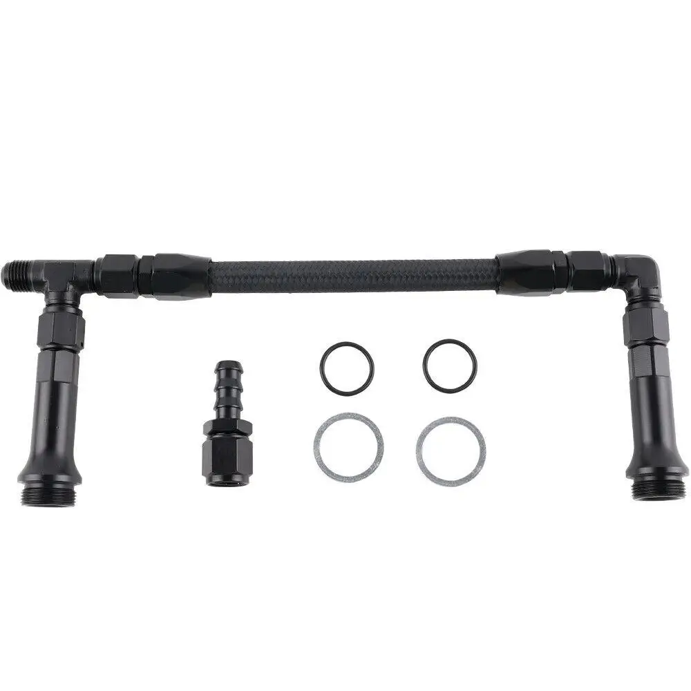 

AP02 для 4150 Holley карбюратор Плетеный AN6 двойная подача Carb топливная линия двойной насос