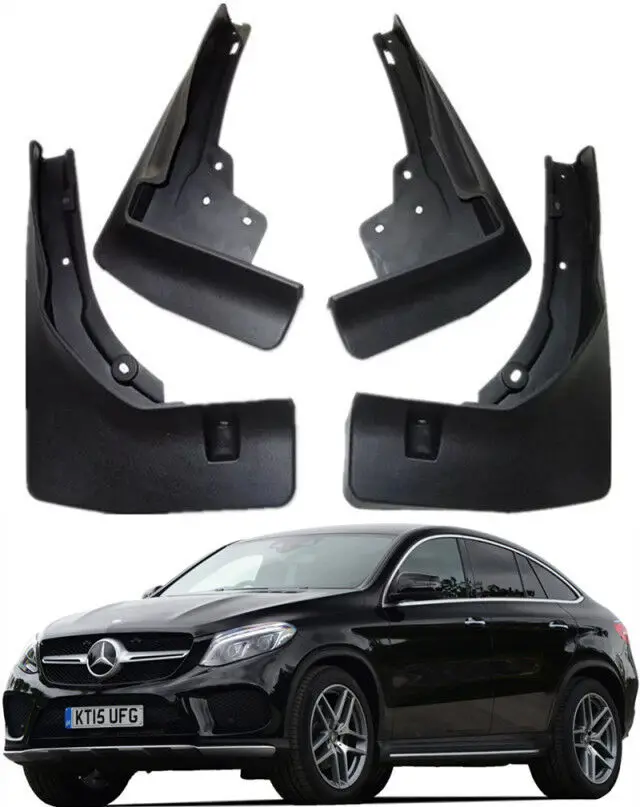 Car Mud Flaps Splash Guards For Mercedes Benz ML W166 Fenders 2005-2011 - View #3