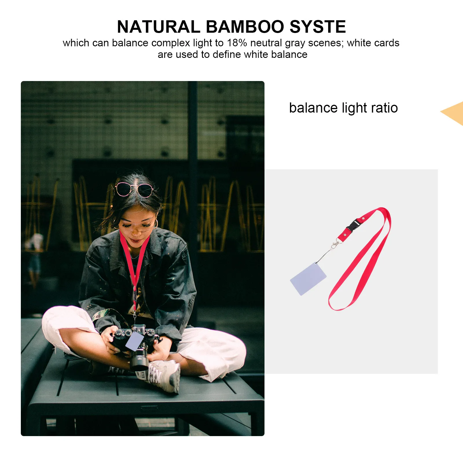 Dslr 필름 사진 노출 제어 및 보정 액세서리용 중성 회색 흰색 검정색 카드 9개