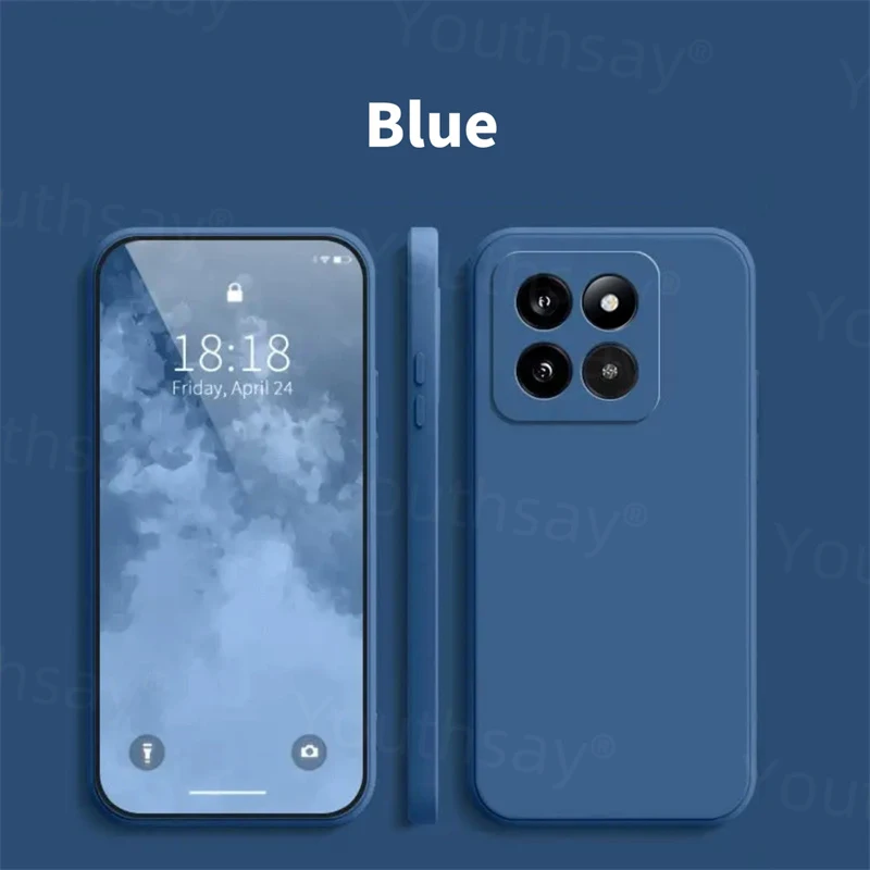 Luxury Liquid Silicone Soft TPU Phone Case - Enhanced Protection with Elegant Design