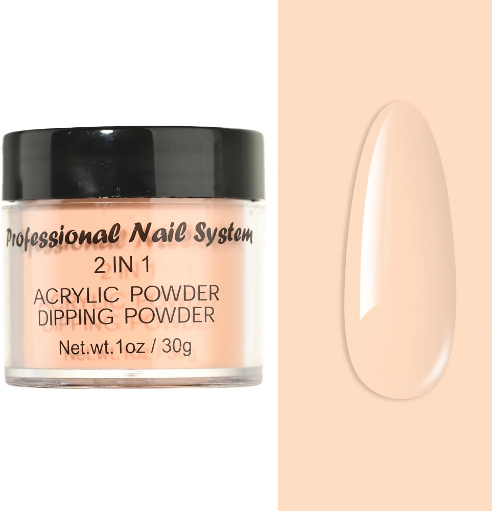 28g/Box Acrylic Powder Professional Nude Pink Crystal Acrylic Powder 2 IN1 Extension/Dipping Powder For Manicure Build Dust &*& 5