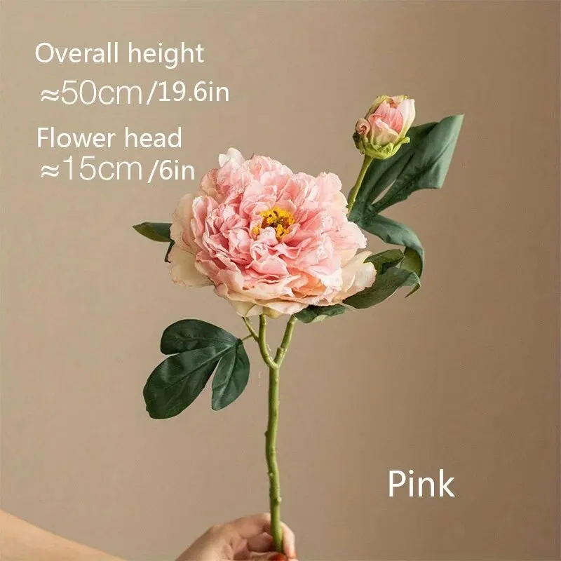 Elegant Peony Artificial Flower Bouquet