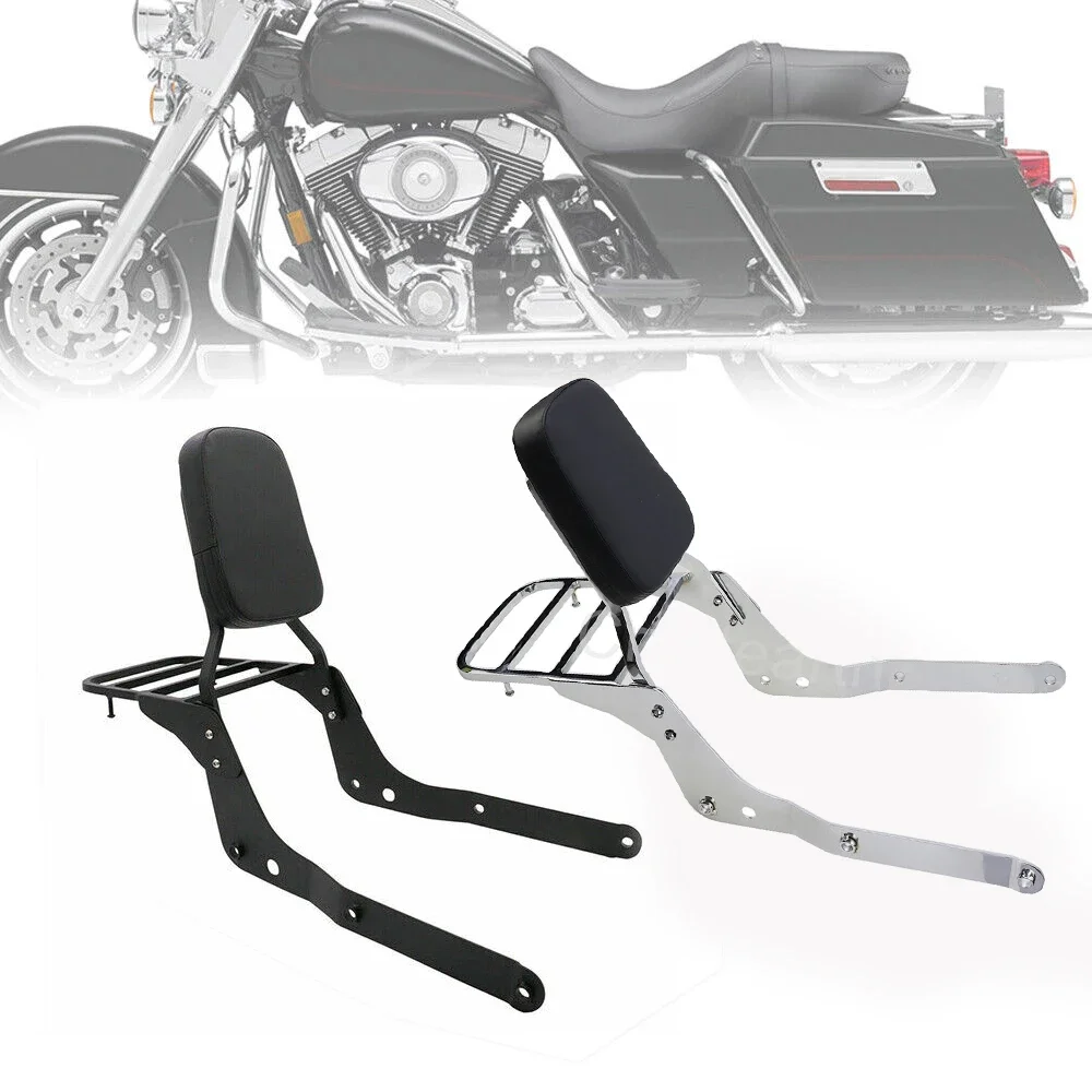 Oparcie Motocyklowe Półka Na Bagaże Montowana Za Oparciem Kierowcy Dla Honda Shadow Aero 750 Vt750 Vt750C 2004-2012 2005 2006 2007 2008 2009 2010 2011