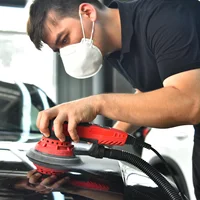 Random Orbital Mini Sander 5mm Wood Brush Floor Drywall Sander Brushless Variable Speed  Sanders For finishing Corners Car 2
