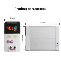 11.6KW 801A Spot Welding Machine100-240V Mobile Phone Battery Repair Spot Welding DIY 18650 Handheld Lithium Battery Spot Welder 2