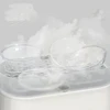 Soft Breast Milk Collector Portable Overflow Prevention Silicone Milk Cup Leakage Prevention Reusable Nursing Pad Milk Container 3