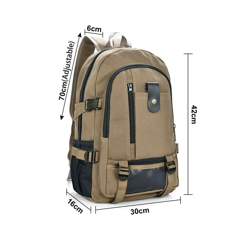 Canvas Travel Backpack 6