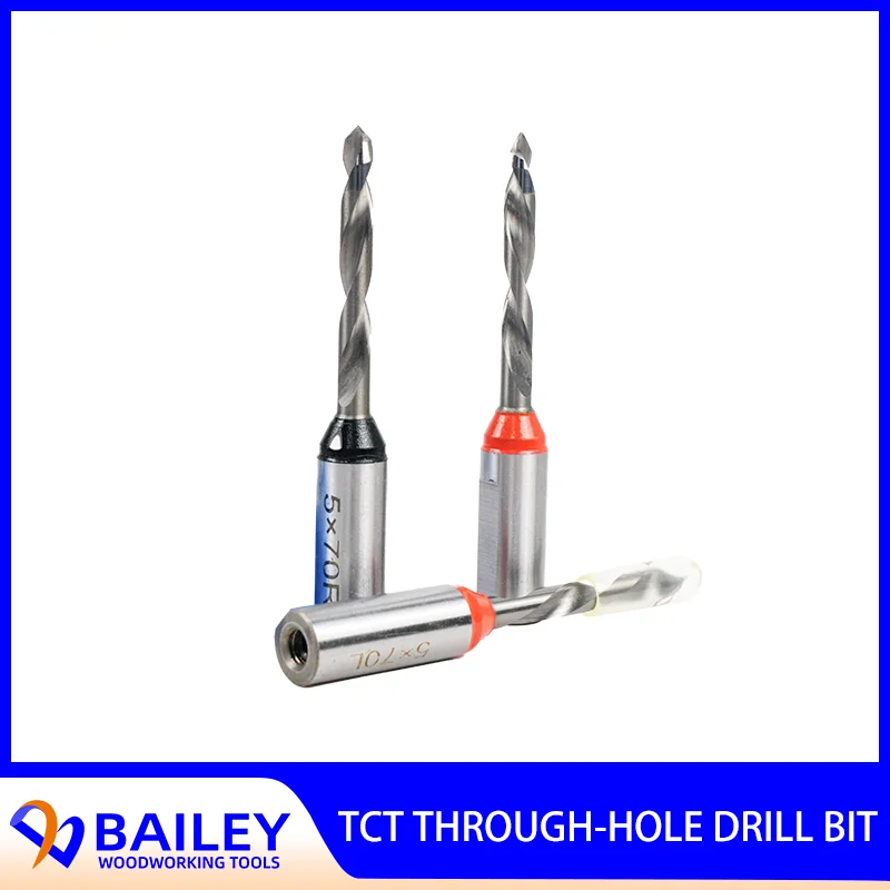 BAILEY1PC70mmTCTThroughHoleDrillBitsWoodworkingToolCNCRouter