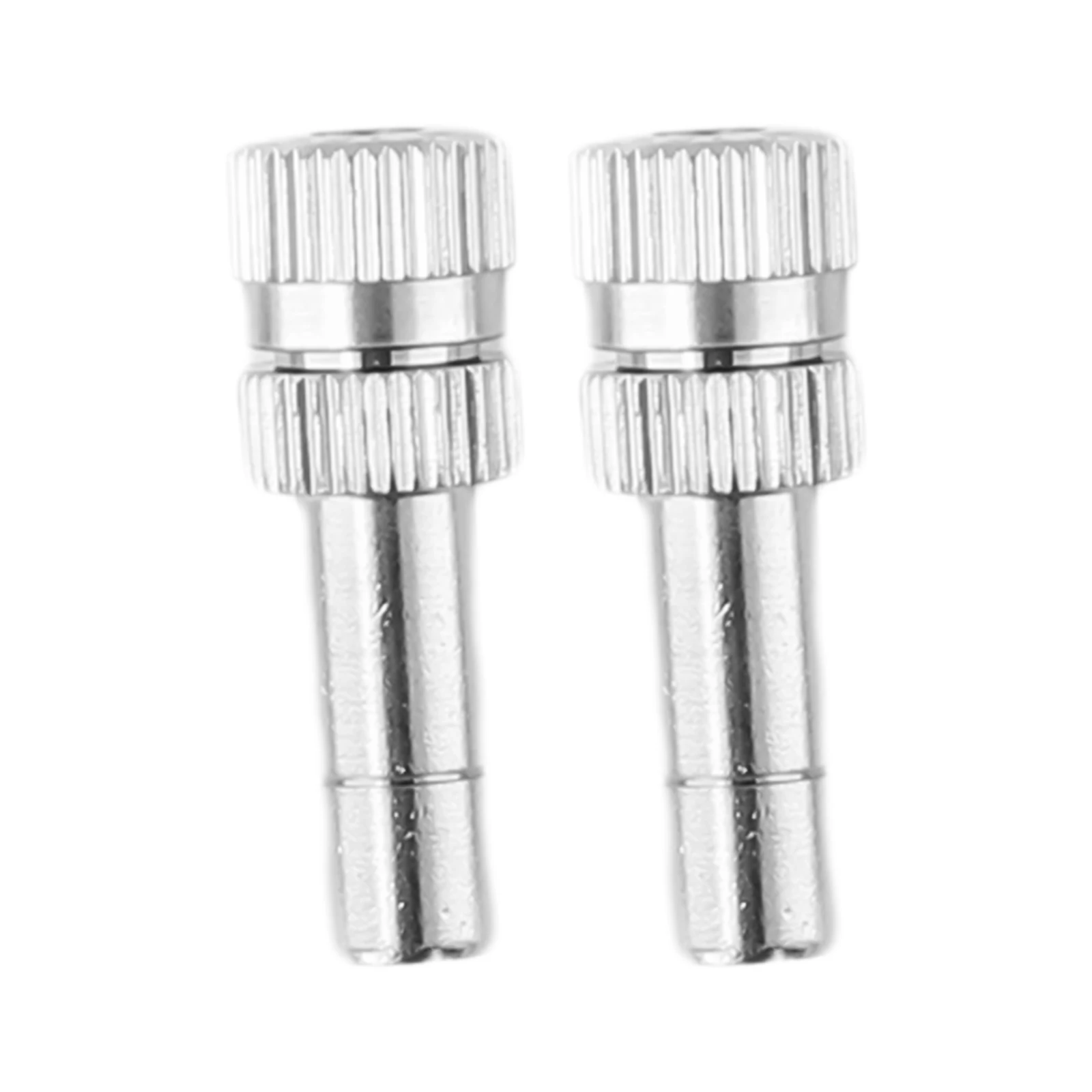 10Pcs 6mm Misting Nozzle Fast Connect Mist Fog Sprayer Spray Nozzles 0.15~0.8mm Misting Sprayers Gardening Irrigation Parts