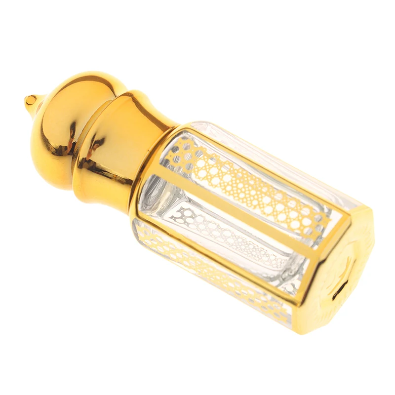 3/6/15ml Gold Mini Glass Roller Bottles, Refillable Travel Perfume & Essential Oil ... - SKU MGRB1946 - UGI Packaging