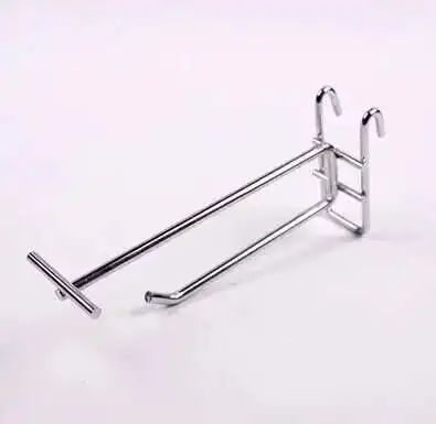 20 Stück 10 cm RHS verzinkte Eisenhaken, Metallhaken für Supermarktregale, Schmuckhalter, Warenhalter, Präsentationshaken – Detail 3