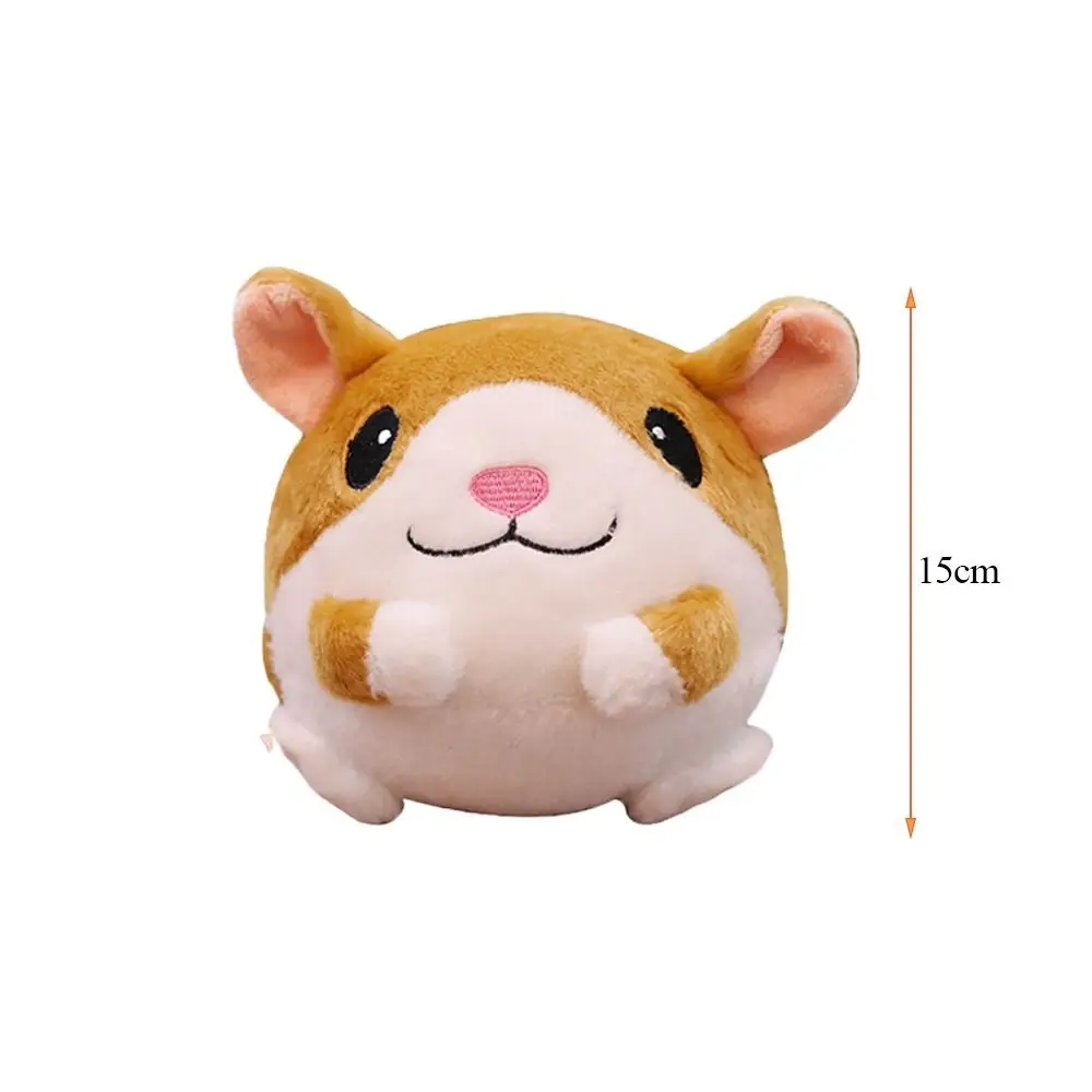 Rechargeable Electric Capybara Toy with Sound Cute Plush Capybara Figure Set Mouth Moving Interactive Capybara Walking Doll