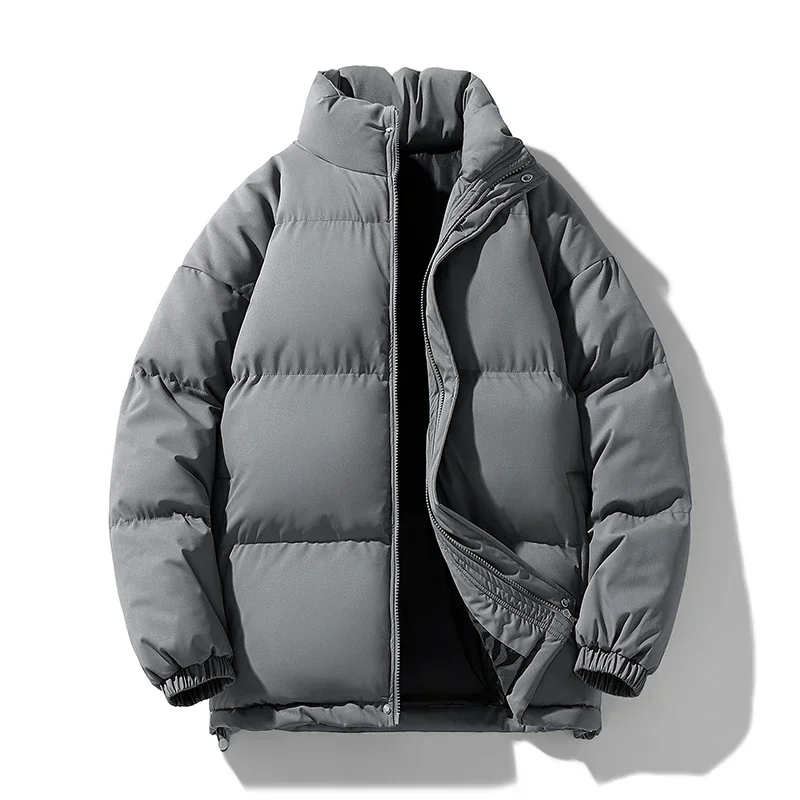 Parkas Coat Parka Coat Puffer Jacket 8XL Puffer Jacket Men Thick Warm Winter Jackets Man Parka Plus Size Casual Fashion Outwear Coats Stand Colar Men's Clothing Top