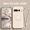 For google pixel 6a 6 pro 6 case magnetic ring holder liquid silicone funda For googe pixel7 pixel 6 a pro coque protector cove 1
