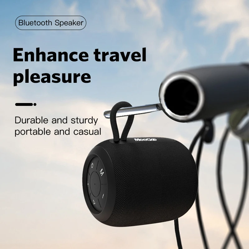 Meegoo Portable Wireless Bluetooth Speaker With Enhanced Bass_voghion.com