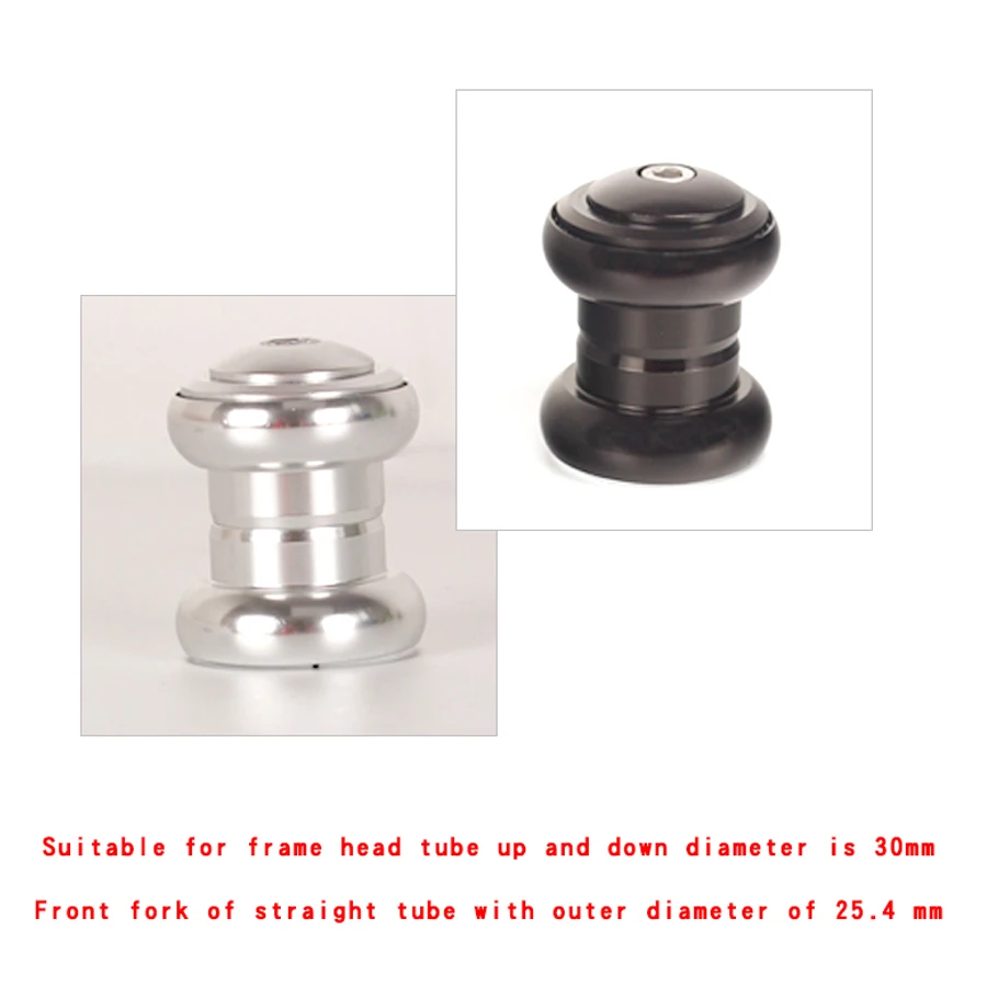 Bicycle Headset 25.4mm 25.4*30mm Aluminium Alloy Parts for Racing Bike MTB Road Bike