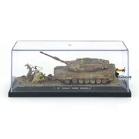 Henglong US Abrams M1A2 3918 Static Plastic Tank 1/72 Scale Model Without Radio System Electronics Mini Toys Boys Gifts TH24304 1