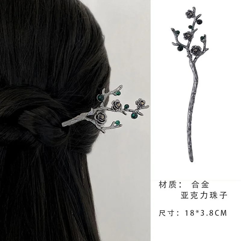Vintage Harajuku Halloween Hair Sticks Chopstick Hairpins Women Hair Clip Pin Headwear Wedding Role Play Headdress Jewelry Gifts hair accessory hair stick hair clip hair headdress jewelry accessories bridal headwear
