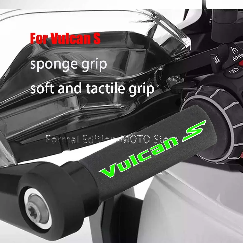 Per Kawasaki Vulcan S Moto Grip Cover 27Mm Soft Touch Moto Spugna Grip