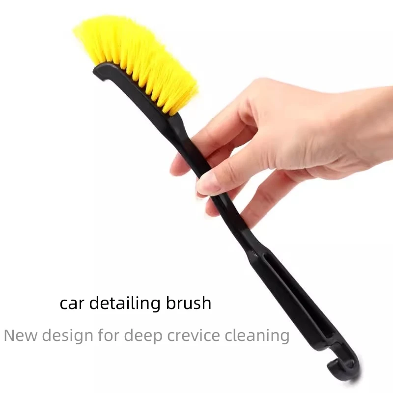 Wheel Tire Cleaning Brush Car Tire Wheel Rim Cleaning Brush Detailing Brushes Wash Towel Kit Universal Accessories