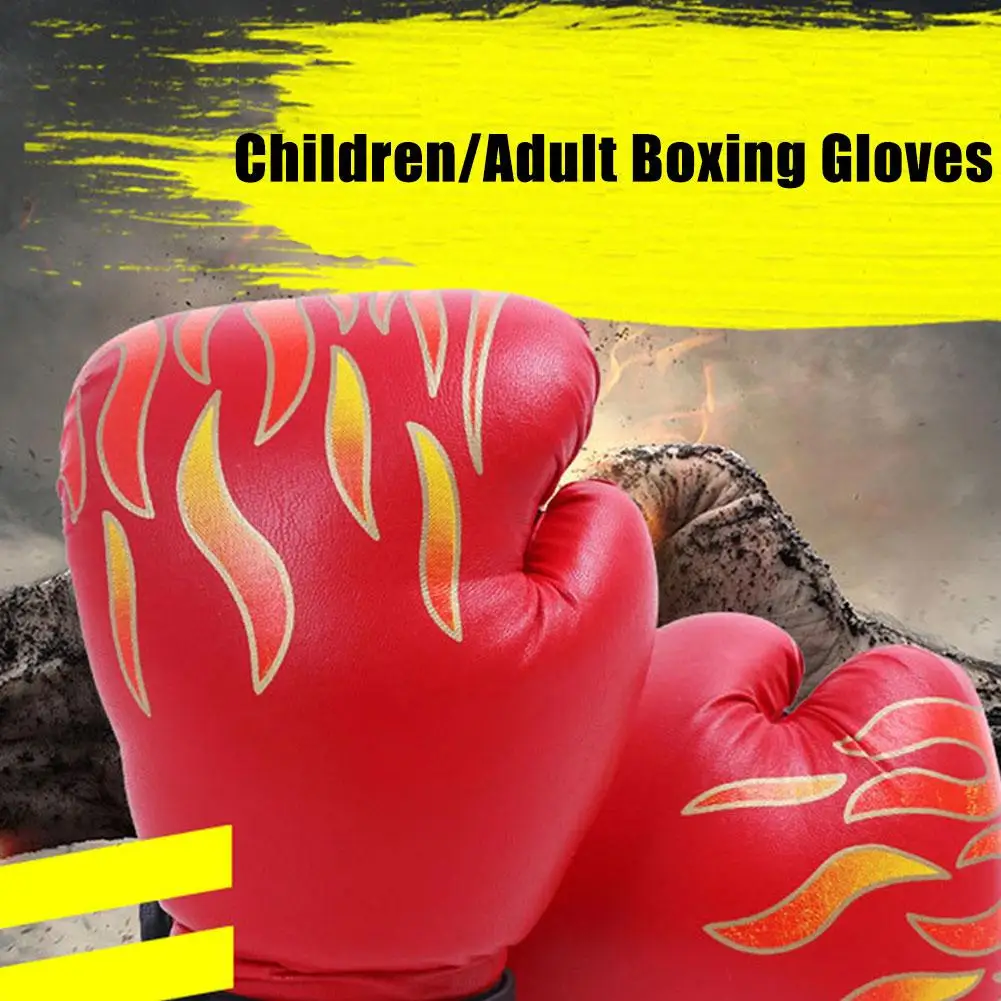 Kids Boxing Gloves Punching Training Sparring Fighting Mitts Hand Protector