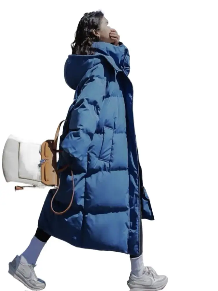 

2024 New American Vintage Parkas Waterproof Women Jacket Winter Long Jacket Women Coat Hood Warm Female Jacket M-3XL