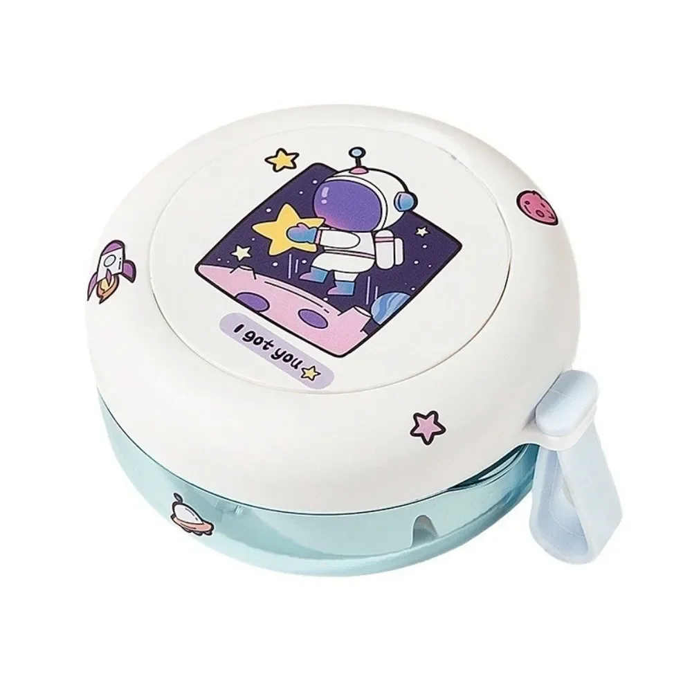 Mini Denture Bath Box Double Layer Orthodontic Cleaning False Teeth Case Leak-resistant Convenient Braces Box Denture Care