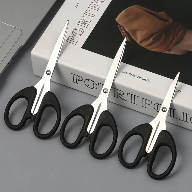 Stainless Steel Large Scissors Household Office Hand Scissors Paper Cutter  Tailor'S Scissors Multi-Functional Stationery Knife - AliExpress