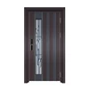 Modern Wood Exterior Entry Timber Door Solid Wooden entrance Timber Door Front Pivot Door 4