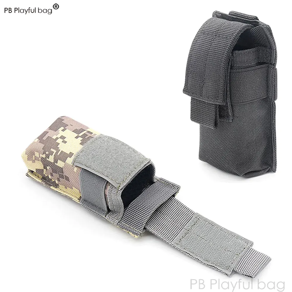 【100%-New】 Outdoor Model M5 Tactical Flashlight Bag Tool Waist Pack Nylon Game Toy Accessories Sports Equipment QG539.