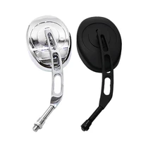 2pcs 10MM 360 ° Adjustable Motorcycle Wide View Rearview Mirror For Harley Glass Back Side Mirror Left Right 2