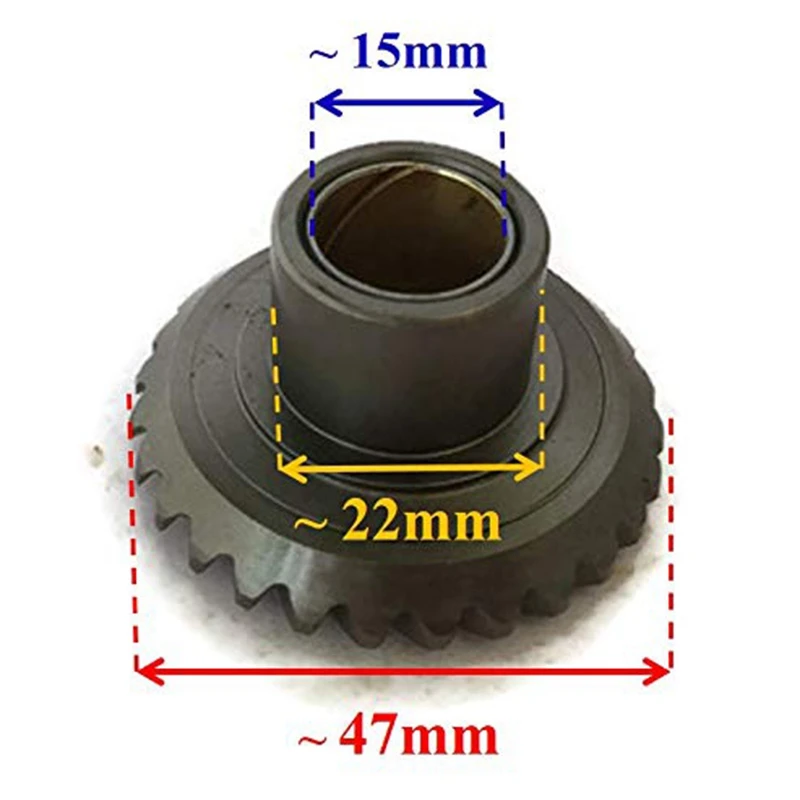 for 369-64010 369-64020 65030 0 1 M Suitable for Tohatsu Nissan Outboard Bevel Gear Set 4Hp 5Hp 6HP 2/4 Stroke