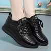 2024 Spring Autumn New Sports Shoes Women's Fashion Travel Leisure Soft Sole Middle-aged Elderly mother Shoes Chunky Causal 4