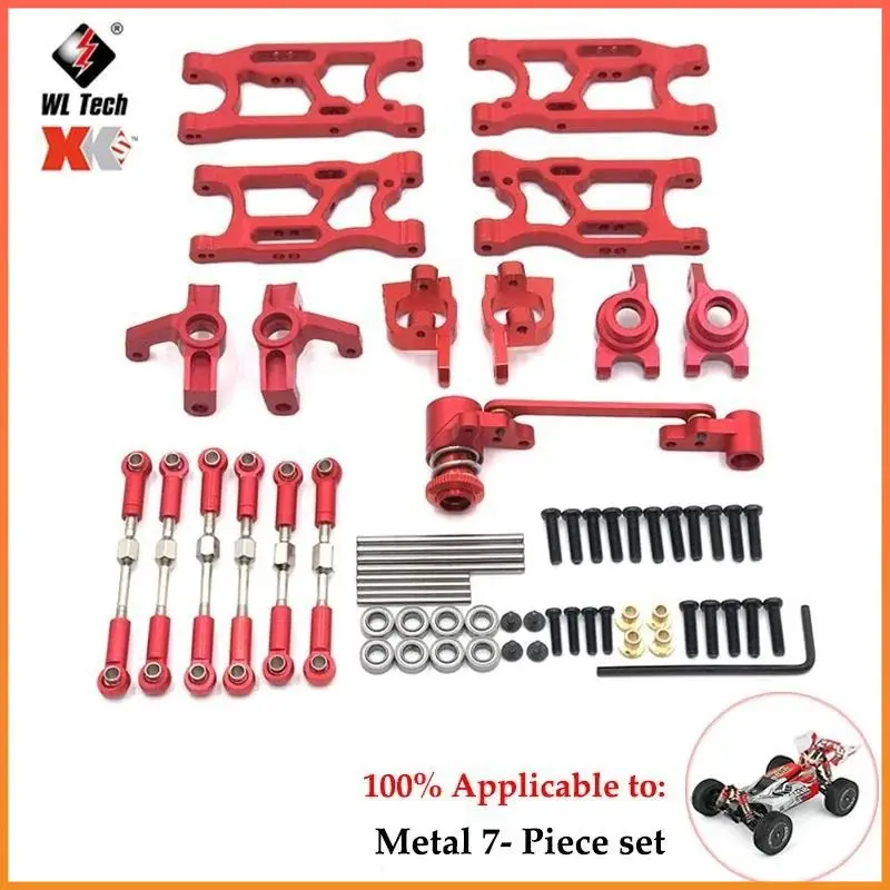 WLtoys 1/14 144001 144010 144002 124017 124019 RC 자동차 금속 업그레이드 부품 컬렉션, 자동차 액세서리, RC 크롤러 부품
