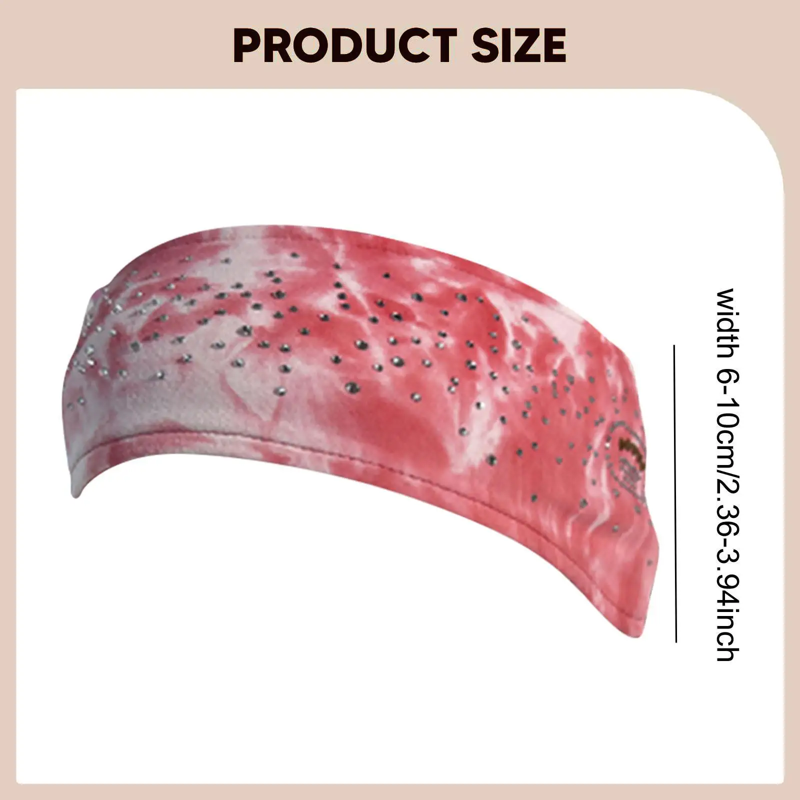 Figure Skating Headband, Sweat-absorbing Headband for Gym And Football.