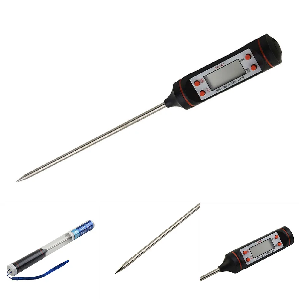 

Car Air Conditioning Thermometer Pen Needle Thermometer Big LCD Screen Electronic Thermometer High Accuracy Digital Thermometer