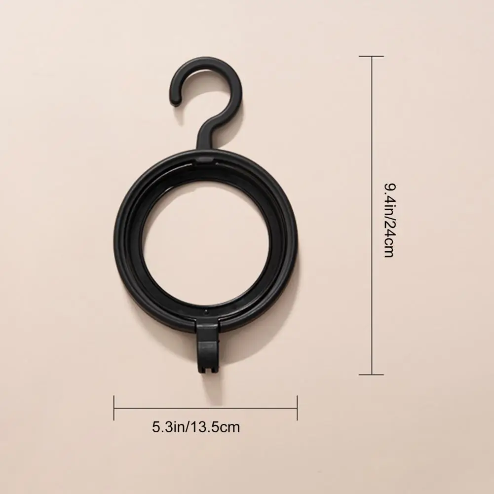 24cm Wig Hanger Storage Hook Foldable Design Multipurpose Display Wall Wig Stand Holder Hanging Salon Wall Wig Stand Holder Tool