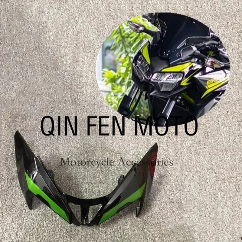 

Motorcycle Front Upper Nose Fairing Headlight Shroud Cover Face Fit For Kawasaki Z650 Z 650 2020-2022